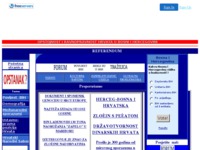 Frontpage screenshot for site: Hrvati u Bosni i Hercegovini (http://referendum.8k.com)