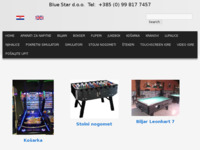 Frontpage screenshot for site: Blue Star d.o.o. (http://www.bluestar-automati.com/)