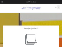 Slika naslovnice sjedišta: Markprom d.o.o (http://www.mark-prom.hr/)