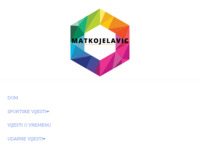 Frontpage screenshot for site: Matko Jelavić (http://www.matkojelavic.com)
