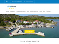 Frontpage screenshot for site: Vila Petra (http://www.villa.hr)