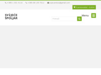Frontpage screenshot for site: Svijeće, lampioni i svjećarski repromaterijal (http://www.svjecarstvo-itel.hr/)