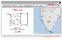 Frontpage screenshot for site: TIM90 d.d. Poreč (http://www.tim90.hr)