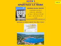 Frontpage screenshot for site: Apartman uz more (http://free-st.htnet.hr/anamariaapartman/)