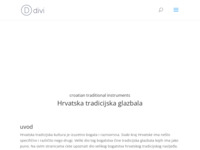 Frontpage screenshot for site: Hrvatski etno svijet (http://scena.hgu.hr/stjepan-veckovic)