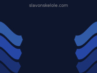 Frontpage screenshot for site: (http://www.slavonskelole.com/)