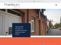 Frontpage screenshot for site: Praktikum (http://www.praktikum.hr/)