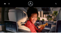 Frontpage screenshot for site: Mercedes-Benz (http://www.mercedes-benz.hr)