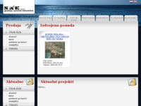 Frontpage screenshot for site: Izgradnja i prodaja stanova, apartmana, kuća na otoku krku (http://www.sak.hr/)