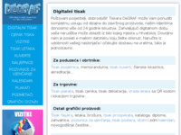 Frontpage screenshot for site: Degraf tiskara (http://www.degraf.hr/)