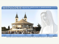 Frontpage screenshot for site: Međugorje (http://www.medjugorje.hr/)