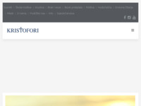 Frontpage screenshot for site: (http://www.kristofori.hr/)