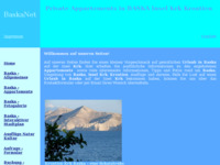 Frontpage screenshot for site: (http://www.baska-krk.at)