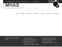 Frontpage screenshot for site: Hrvatski muzej arheoloških spomenika (http://www.mhas-split.hr/)