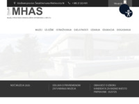 Frontpage screenshot for site: Hrvatski muzej arheoloških spomenika (http://www.mhas-split.hr/)