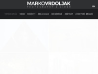 Frontpage screenshot for site: Marko Vrdoljak fotografije (http://www.markovrdoljak.com)