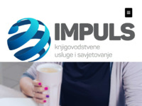 Frontpage screenshot for site: (http://www.impuls.hr/)