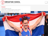Frontpage screenshot for site: (http://www.sokolzagreb.hr)