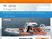 Frontpage screenshot for site: (http://www.alimar.hr)