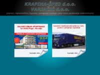 Frontpage screenshot for site: Krapina-šped d.o.o. (http://www.krapina-sped.hr)