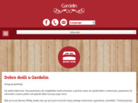 Frontpage screenshot for site: Restaurant & pansion Gardelin (http://www.gardelin.net)