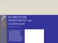 Frontpage screenshot for site: Dubrovnik apartment (http://dubrovnik_apartment.tripod.com/)