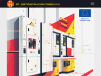Frontpage screenshot for site: EIT- Elektroinstalacijska tehnika (http://www.eit.hr)