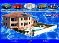 Frontpage screenshot for site: Apartmani Skroče (http://www.skroce.net)