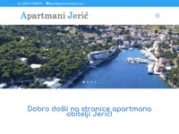 Frontpage screenshot for site: Apartmani Jerić (http://www.apartmani-jeric.com/)