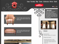 Frontpage screenshot for site: Aktiv d.o.o. - tapeciranje  i izrada namještaja , šivanje zavjesa (http://www.aktiv-zg.hr/)