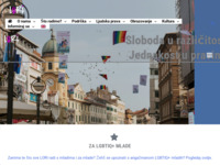 Frontpage screenshot for site: Lezbijska organizacija Rijeka - LORI (http://www.lori.hr/)