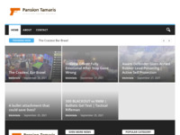 Frontpage screenshot for site: (http://www.pansion-tamaris.com)