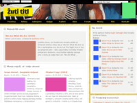 Frontpage screenshot for site: (http://www.zuti-titl.com/)