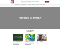 Frontpage screenshot for site: Ženska opća gimnazija Družbe sestara milosrdnica (http://www.zog.hr)