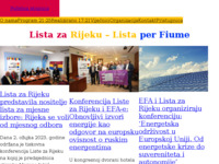 Frontpage screenshot for site: (http://www.listazarijeku.com)