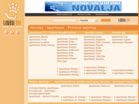 Frontpage screenshot for site: Novalja by Linkovi.net - Svi linkovi o Novalji (http://www.linkovi.net/novalja.html)