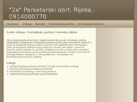 Frontpage screenshot for site: Postavljanje parketa i laminata (http://parketar.50webs.com/)