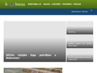 Frontpage screenshot for site: (http://www.agroburza.hr)