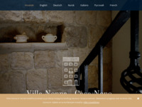 Frontpage screenshot for site: Villa Nonna apartmani (http://www.villa-nonna.com/)