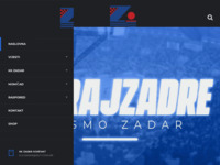 Frontpage screenshot for site: Neslužbene stranice KK Zadar (http://www.kkzadar.net)