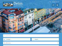 Frontpage screenshot for site: (http://www.delos.hr)