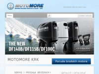 Frontpage screenshot for site: (http://www.motomore.hr/)