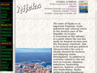 Frontpage screenshot for site: (http://www.appleby.net/rijeka.html)