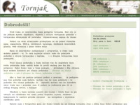 Frontpage screenshot for site: Tornjak - baza pedigrea (http://tornjak.pedigre.net/)