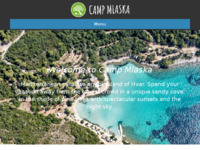 Frontpage screenshot for site: Autocamp Mlaska Sućuraj (http://www.mlaska.hr/)