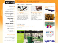 Frontpage screenshot for site: (http://viking.hr/)