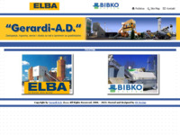 Frontpage screenshot for site: Gerardi A.D. (http://www.gerardi-ad.hr/)