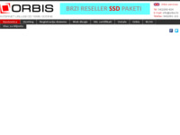 Frontpage screenshot for site: Orbis Internet usluge (http://www.orbis.hr)
