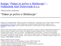 Frontpage screenshot for site: Alat Dubrovnik d.o.o. (http://www.alat.hr)