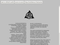 Frontpage screenshot for site: Slipa Konfidenca (http://www.mesopust.com/tRiPpY-LaNd/Slipa_Konfidenca/)